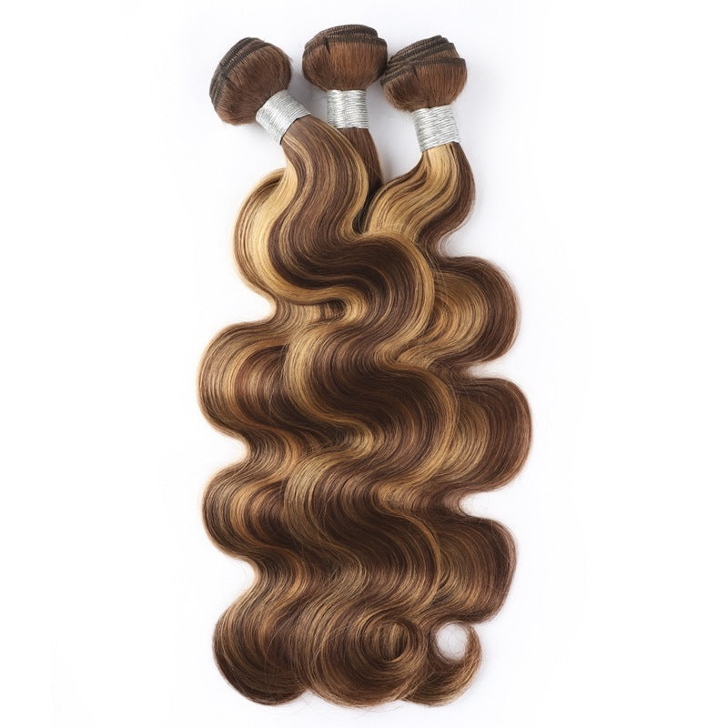 Piano Color Real Wig Body Wave