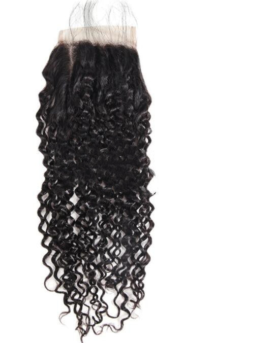 Wig hair curtain Brazil real hair 22 inches of natural black